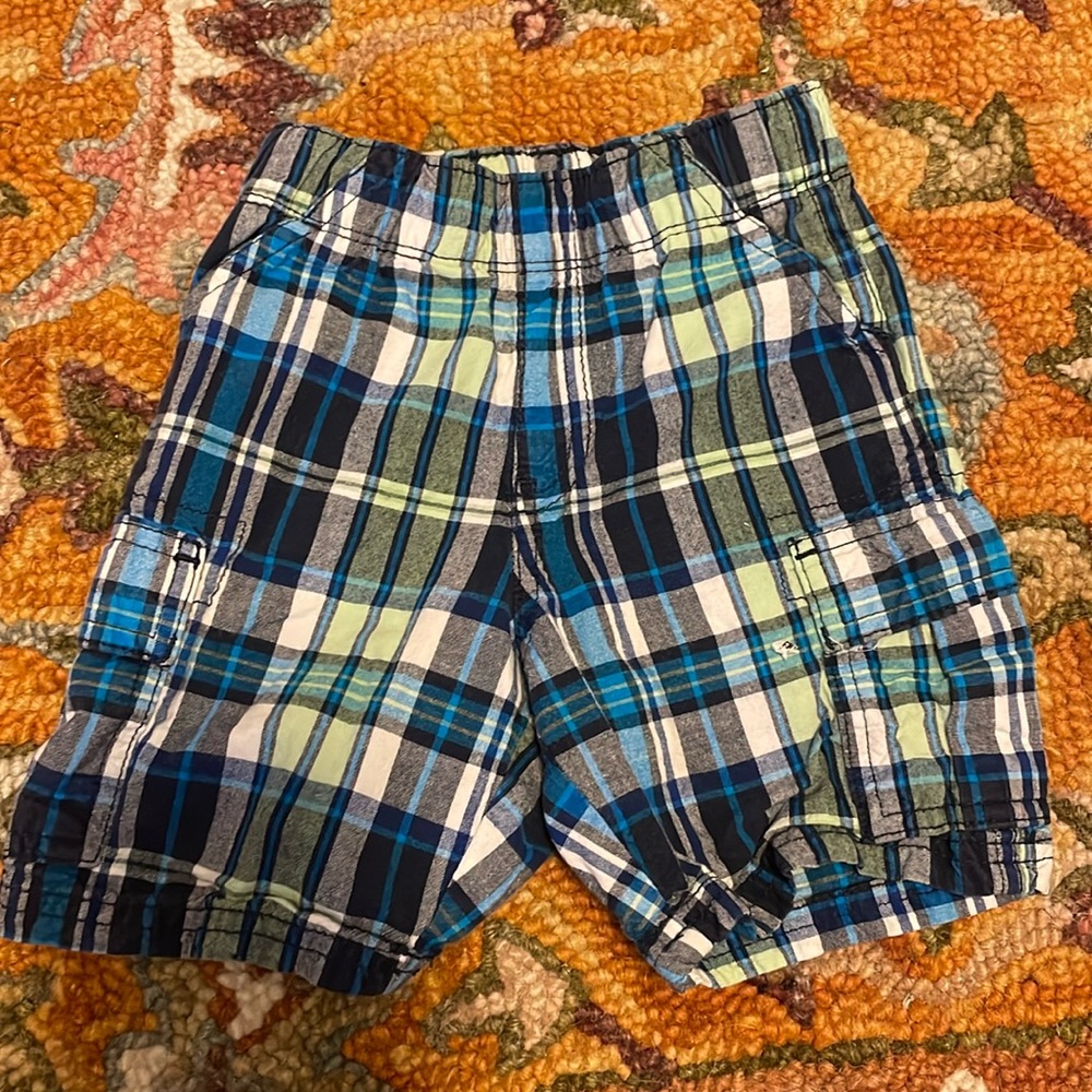 The Children’s Place toddler plaid shorts.